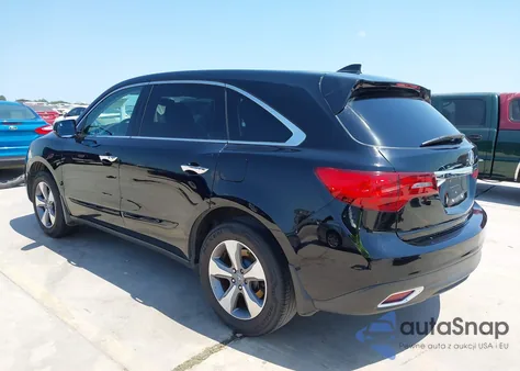 2014 Acura Mdx from USA, damaged, VIN 5FRYD4H23EB037877